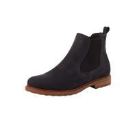 Tamaris Damen Chelsea 1-25056-41, Botas Estilo Mujer, Nubuc Marino, 41 EU
