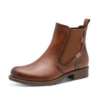 Tamaris Damen Chelsea 1-25821-45, Botas Estilo Mujer, Piel de coñac, 37 EU