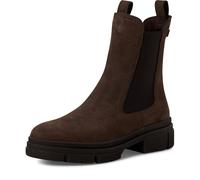 Tamaris Damen Chelsea 1-25901-41, Botas Estilo Mujer, Mocca Nubuc, 39 EU
