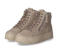 Tamaris Damen Lace Boot Flat 1-25206-43, Botas Cortas al Tobillo Mujer, Pardo, 37 EU