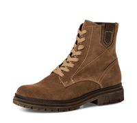 Tamaris Damen Lace Boot Flat 1-25217-45, Botas Cortas al Tobillo Mujer, marrón, 39 EU