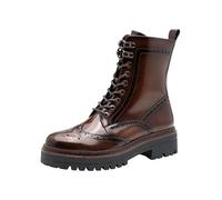 Tamaris Damen Lace Boot Flat 1-25232-45, Botín Mujer, Marrón, 36 EU, marrón, 36 EU