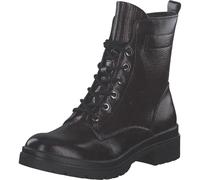 Tamaris Damen Lace Boot Flat 1-25236-43, Botas Cortas al Tobillo Mujer, Patente Merlot, 37 EU