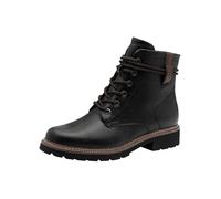 Tamaris Botines planos de encaje para mujer 1-25262-45, negro, talla 38 EU, Negro, 38 EU
