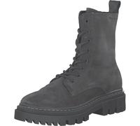 Tamaris Damen Lace Boot Flat 1-25276-41, Botas Cortas al Tobillo Mujer, Antracita, 38 EU