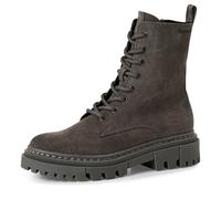 Tamaris Damen Lace Boot Flat 1-25276-41, Botas Cortas al Tobillo Mujer, Gris Oscuro, 42 EU