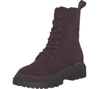 Tamaris Damen Lace Boot Flat 1-25276-41, Botas Cortas al Tobillo Mujer, Merlot, 39 EU