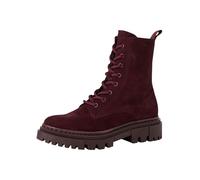 Tamaris Damen Lace Boot Flat 1-25276-41, Botas Cortas al Tobillo Mujer, Merlot, 42 EU