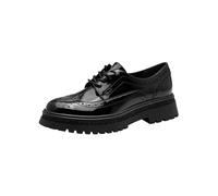 Tamaris Damen Lace-up 1-23619-45, Oxford Plano Mujer, Negro, 37 EU