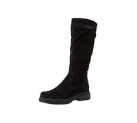 Tamaris Damen Long Boot Flat 1-25606-45, Botas a la Altura de Rodilla Mujer, Negro, 41 EU