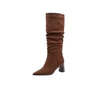 Tamaris Damen Long Boot Heel 1-25507-45, Botas a la Altura de Rodilla Mujer