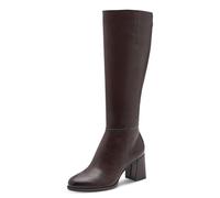 Tamaris Damen Long Boot Heel 1-25515-41, Botas a la Altura de Rodilla Mujer, marrón, 40 EU
