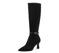 Tamaris Damen Long Boot Heel 1-25516-45, Botas a la Altura de Rodilla Mujer, Negro, 41 EU
