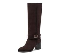 Tamaris Damen Long Boot Heel 1-25533-45, Botas a la Altura de Rodilla Mujer, Moca, 39 EU