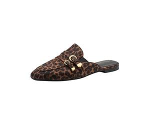 Tamaris Damen Sabot 1-27310-46, Pantuflas Mujer, Leopardo, 38 EU