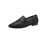 Tamaris Damen Slipper 1-24232-46, Mocasín Penny Mujer, Negro, 37 EU