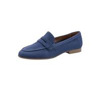 Tamaris Damen Slipper 1-24233-46, Mocasín Mujer, Azul, 38 EU