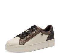 Tamaris Damen Sneaker Low 1-23313-41, Zapatillas Mujer, Ivory Comb, 37 EU