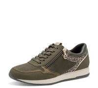 Tamaris Damen Sneaker Low 1-23603-42, Zapatillas Mujer, Comb de Oliva, 40 EU