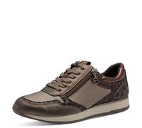 Tamaris Damen Sneaker Low 1-23603-42, Zapatillas Mujer, Taupe Glam, 39 EU