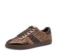 Tamaris Damen Sneaker Low 1-23624-43, Zapatillas Mujer, Mocca Comb, 42 EU
