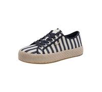 Tamaris Damen Sneaker Low 1-23625-44, Zapatillas Mujer, Azul Marino, 37 EU