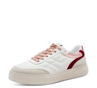 Tamaris Damen Sneaker Low 1-23663-45, Zapatillas Mujer, Offwhite Comb, 39 EU