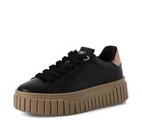 Tamaris Damen Sneaker Low 1-23702-45, Zapatillas Mujer, Peine Negro, 42 EU