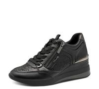 Tamaris Damen Sneaker Low 1-23703-41, Zapatillas Mujer, Peine Negro, 36 EU