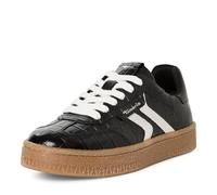 Tamaris Damen Sneaker Low 1-23723-44, Zapatillas Mujer, Black Croco, 41 EU