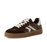 Tamaris Damen Sneaker Low 1-23723-44, Zapatillas Mujer, Marrón Metálico, 42 EU