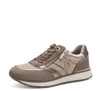 Tamaris Damen Sneaker Low 1-23726-43, Zapatillas Mujer, Taupe Comb, 42 EU