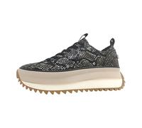 Tamaris Damen Sneaker Low 1-23731-41, Zapatillas Mujer, Negro Serpiente, 38 EU
