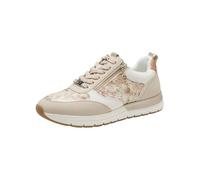 Tamaris Zapatillas Bajas para Mujer 1-23732-41, Color Beige Struct, 38 EU
