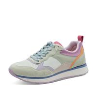 Tamaris Damen Sneaker Low 1-23741-43, Zapatillas Mujer, Mint Comb, 41 EU