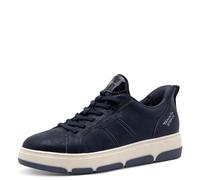 Tamaris Damen Sneaker Low 1-23758-45, Zapatillas Mujer, Nubuc Marino, 40 EU