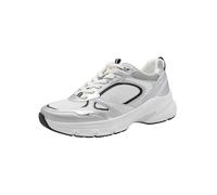 Tamaris Damen Sneaker Low 1-23759-45, Zapatillas Mujer, Plata, 37 EU