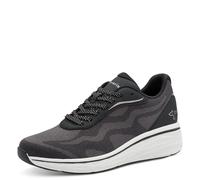 Tamaris Damen Sneaker Low 1-23789-45, Zapatillas Mujer, Negro, 38 EU