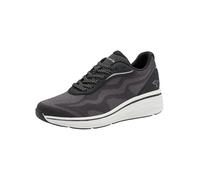 Tamaris Damen Sneaker Low 1-23789-45, Zapatillas Mujer, Negro, 39 EU