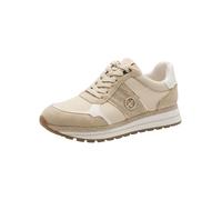 Tamaris Damen Sneaker Low 1-23797-46, Zapatillas Mujer, Camel Comb, 42 EU