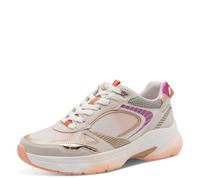 Tamaris Damen Sneaker Low 1-23799-46, Zapatillas Mujer, Peine de melocotón, 38 EU