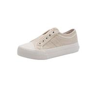 Tamaris Damen Sneaker Slip On 1-24715-46, Zapatillas Mujer, Beige, 38 EU