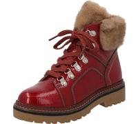 Tamaris Damen WL Lace Boot 1-26264-43, Botas para Nieve Mujer, Patente Rojo, 40 EU