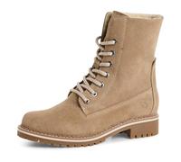 Tamaris Damen WL Lace Boot 1-26993-41, Botas para Nieve Mujer, Beige, 42 EU
