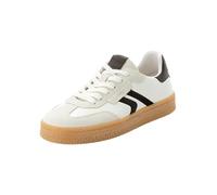 Tamaris Herren Sneaker Low 1-13616-46, Zapatillas Hombre, Blanco y Negro, 46 EU