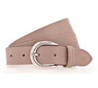 Tamaris Leather Belt W105 Gray Taupe