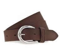 Tamaris Leather Belt W75 Mid Brown