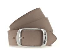 Tamaris Leather Belt W95 Grey Taupe