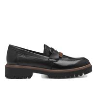 Tamaris - Mocasines Casuales de Cuero Negro - Shoes - Mujer - Negro - 40 EU -
