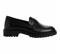 TAMARIS Mocasines de piel. Color Negro